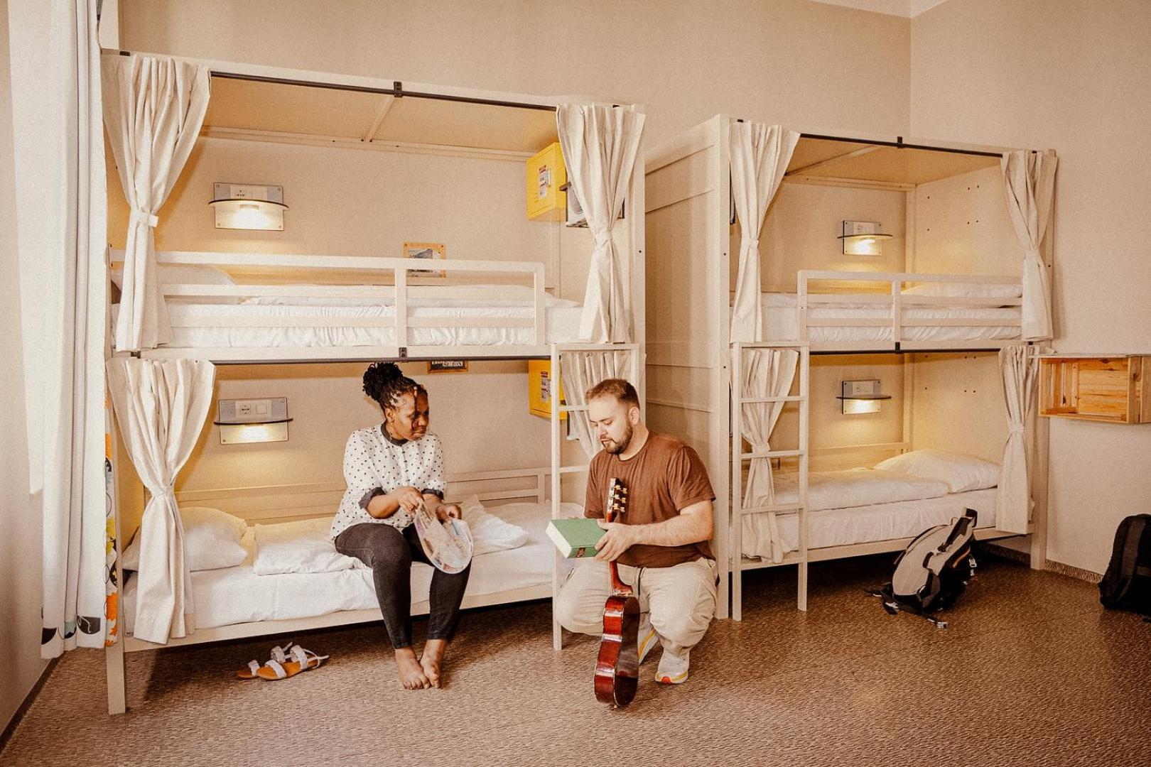 Bett im gemischten Schlafsaal mit 8 Betten