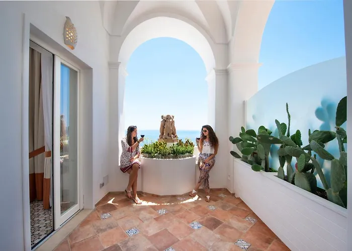 Hotel con vista: Casa Caprile Positano