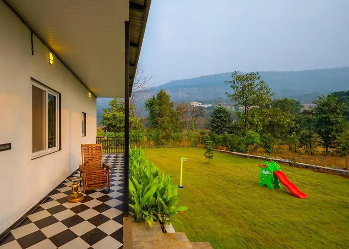 Saffronstays Turquoise Maison - 3Br Pool With Jacuzzi, Bonfire & Fruit Garden Near Lake Kalote,
