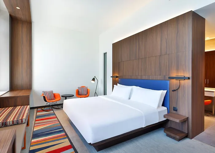 Hotels with a view Aloft Dubai Airport