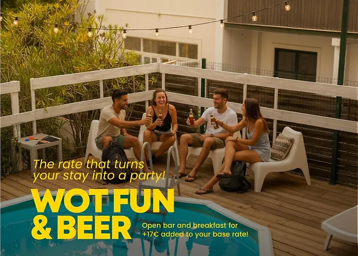 Hôtel accueillant les animaux: Wot Patio Social